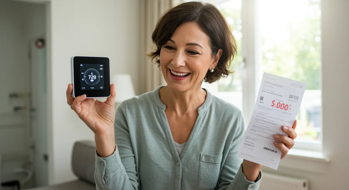 Homeowner happy with energy savings from new smart thermostat and appliance upgrades