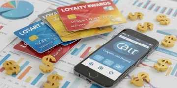 Loyalty cards and smartphone app for maximizing rewards and savings