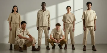 Models showcasing sustainable fashion from leading US brands in 2025